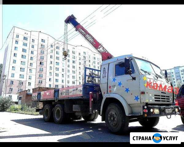 Услуги Манипулятора на базе камаз Смоленск - изображение 1
