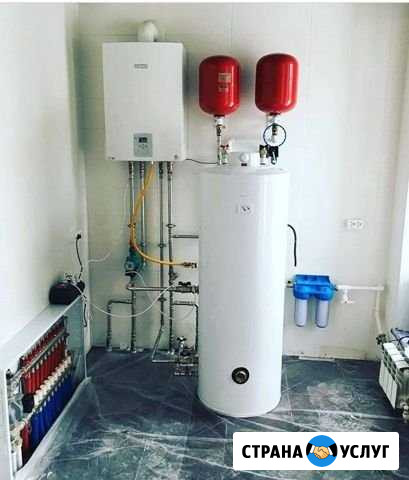 Установка газового отопления, монтаж теплых полов Феодосия - изображение 1