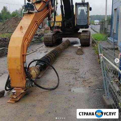 Бурение под сваи, шпунт. Ямобур. Вращатель Санкт-Петербург