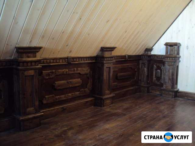 Лестницы из массива дерева. Отделка помещений Лакинск - изображение 1