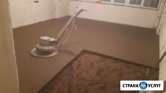 Полусухая стяжка пола ровные полы Одинцово - изображение 1