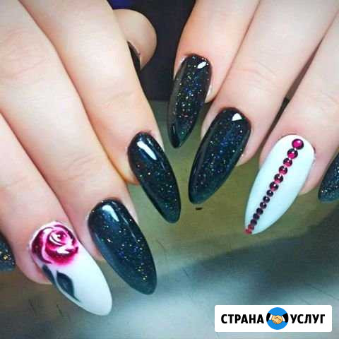 Наращивание ногтей, покрытие гель лаком с укреплен Ангарск - изображение 1