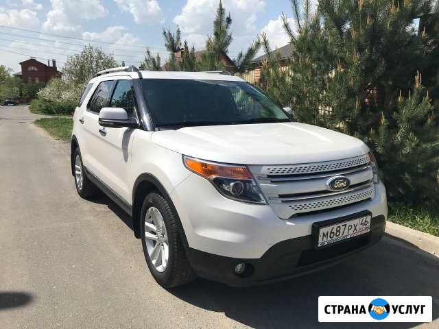 Аренда автомобиля на свадьбу ford explorer Курск - изображение 1