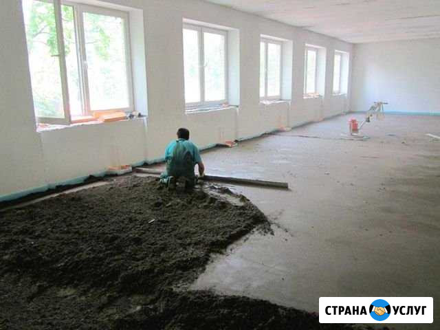 Стяжка полов с гарантией 5 лет. Полусухая стяжка Коммунарка - изображение 1
