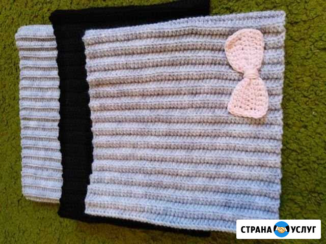 Вяжу на заказ шапки, снуды и т. д Орловский - изображение 1