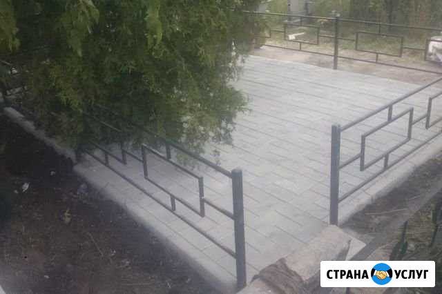 Укладка тротуарной плитки Донской - изображение 1