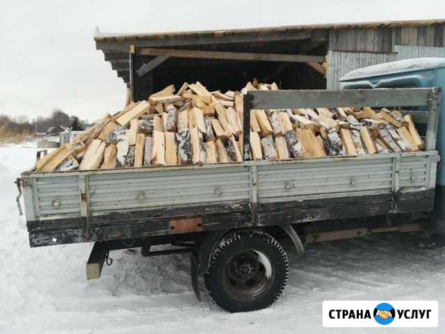 Дрова березовые колотые, чурками. Горбыль. Уголь Новосибирск - изображение 1