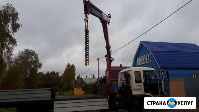 Грузоперевозки 5т Манипулятор подъем 3,6т. Тучково Тучково - изображение 1