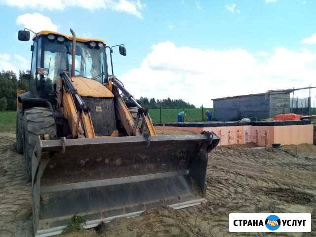 Аренда экскаватор-погрузчик JCB Рощино - изображение 1
