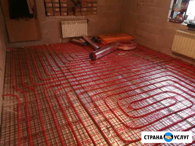 Теплый пол, отопление, водоснабжения, канализация Видное - изображение 1