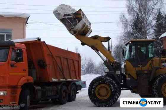 Уборка снега, вывоз снега, утилизация снега Пермь
