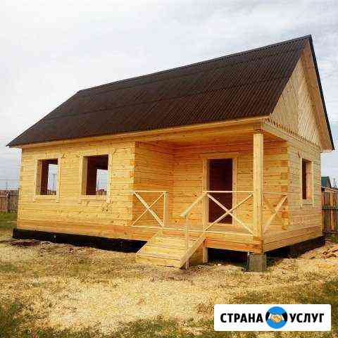 Строительство домов коттеджей из бруса.С гарантией Тюмень