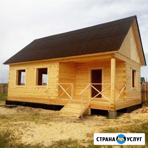 Строительство домов коттеджей из бруса.С гарантией Тюмень - изображение 1