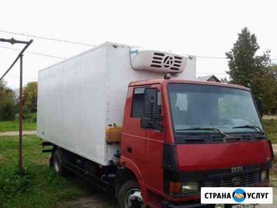 Грузовые перевозки. Tata/рефрижератор 5 тонн Тюмень