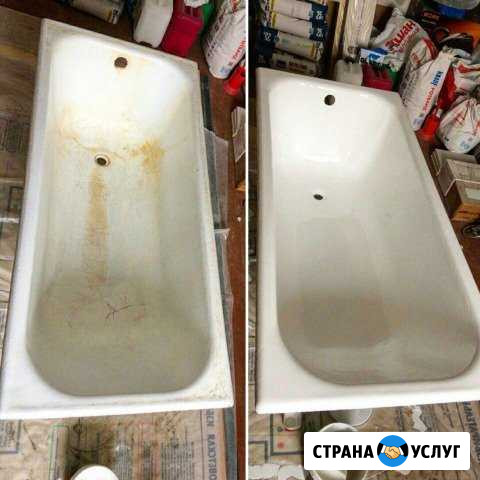 Реставрация ванн жидким акрилом Челябинск - изображение 1