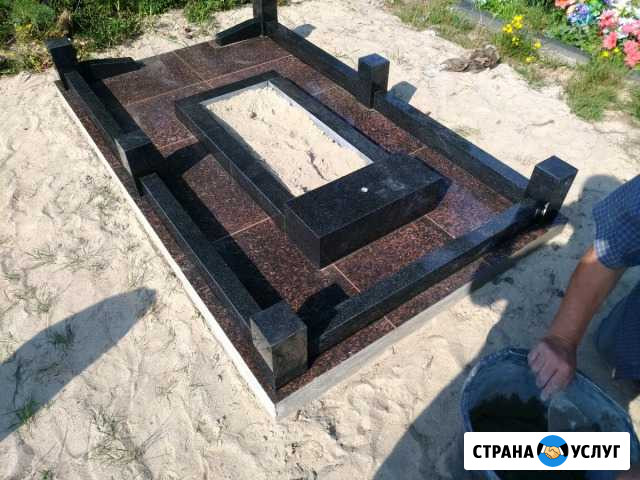 Памятники. Оградки. Установка и благоустройство за Питкяранта - изображение 1