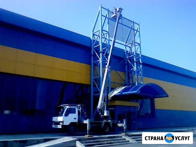 Услуги автовышки 15м Иркутск - изображение 1