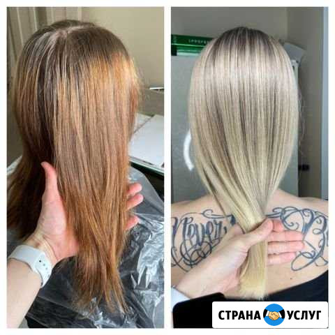 Окрашивание волос любой сложности, стрижки Мурино - изображение 1