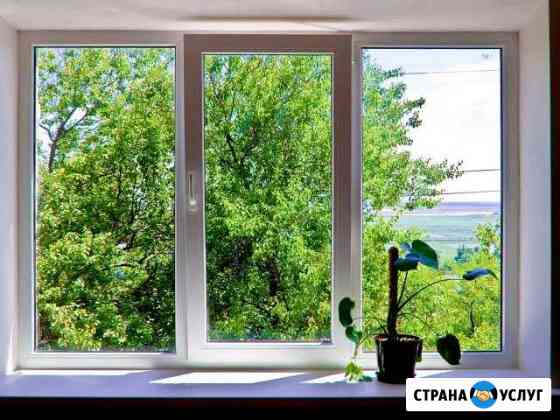 Установка окон балконов, окна veka, Rehau, дачные Саратов