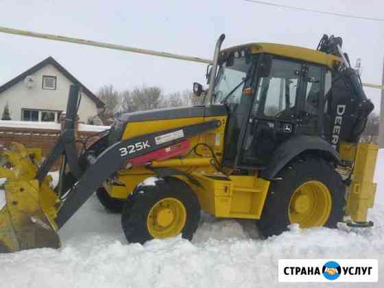 Аренда Экскаватора погрузчика John Deere 325k. Гид Каменск-Уральский