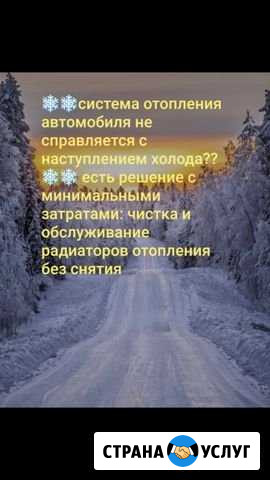 Чистка системы отопления вашего авто Елизово - изображение 1