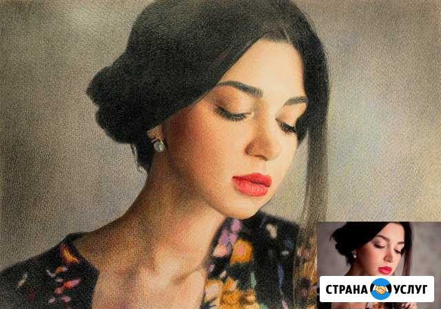 Портреты Пенза, картины, шаржи на заказ по фото Пенза - изображение 1