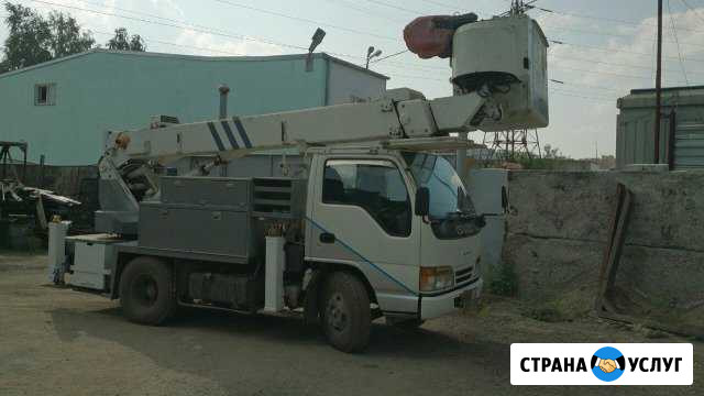 Заказ / аренда/услуги автовышки 15 м Новосибирск - изображение 1