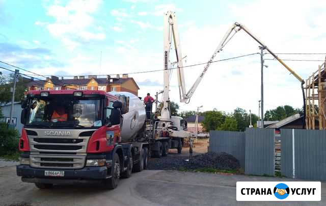 Автобетононасос, Бетон, производство и доставка Череповец - изображение 1