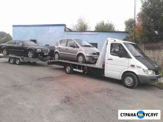 Двухместный трал автовоз эвакуатор манипулятор Калининград