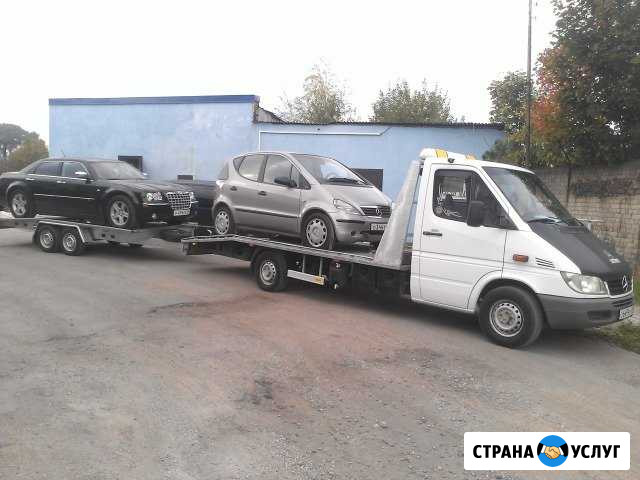 Двухместный трал автовоз эвакуатор манипулятор Калининград - изображение 1