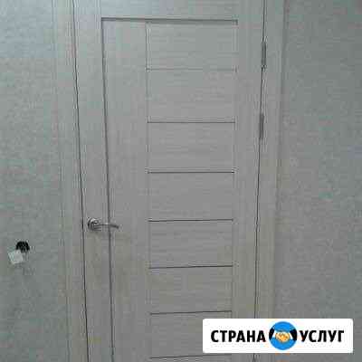 Установка дверей. Укладка ламината Сыктывкар