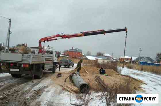 Манипулятор 5-20т Вездеход Автокран 16-70т Шаланда Королев