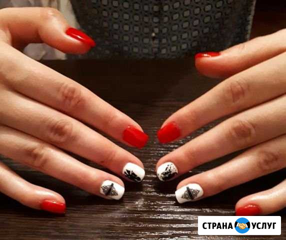 Маникюр, укрепление,покрытие гель-лак,наращивание Тихорецк - изображение 1