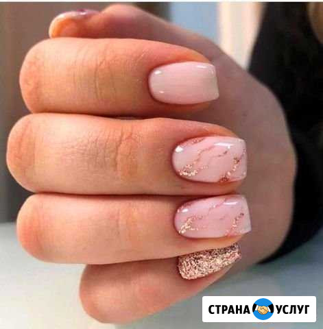 Маникюр + покрытие гель лаком, наращивание ногтей Соликамск - изображение 1