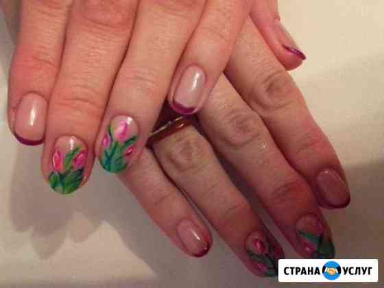 Маникюр с покрытием гель-лаком Пермь