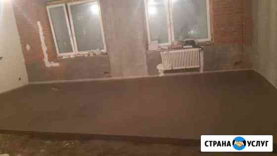 Полусухая стяжка пола Чехов