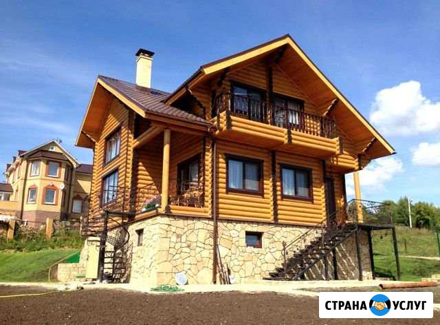 Дома из оцилиндрованного бревна Люберцы - изображение 1