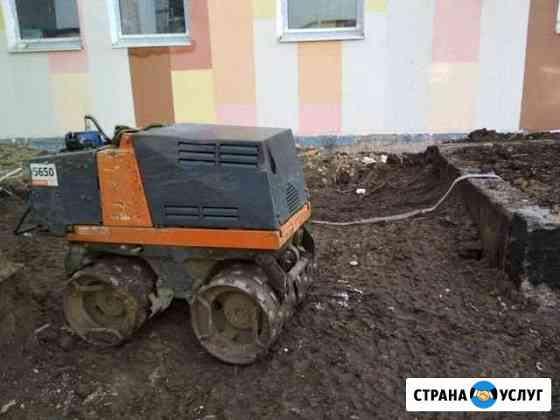 Аренда, услуги катка траншейного, грунтовый 1,8 т Керчь