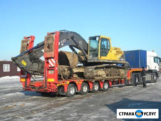 Аренда трала. Негабарит. Перевозки. 12 м. 20-60 тн Уфа - изображение 1