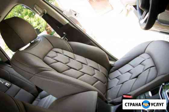 Перетяжка руля, кпп и салона авто Казань