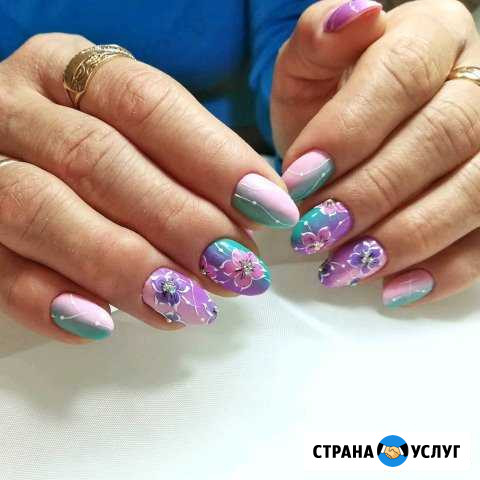 Маникюр Наращивание Покрытие Гель-лак Укрепление Ковров - изображение 1