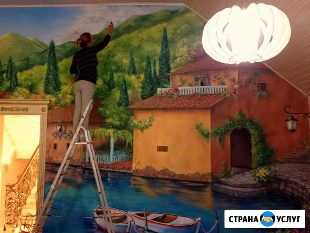 Художественная роспись стен. Картины на заказ Владимир - изображение 1