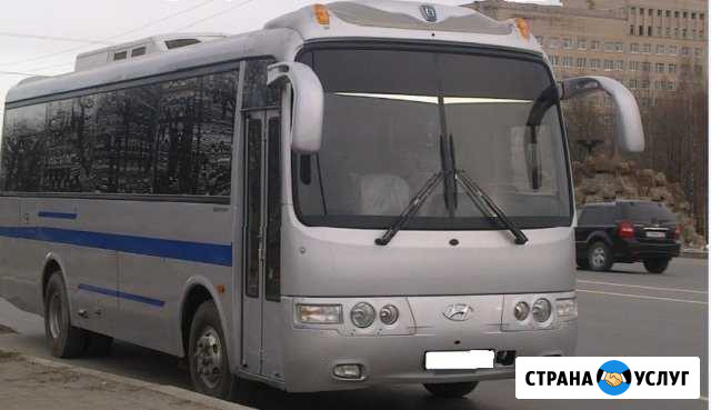 Прокат, аренда, заказ автобуса Hyundai Aero Town Новосибирск - изображение 1
