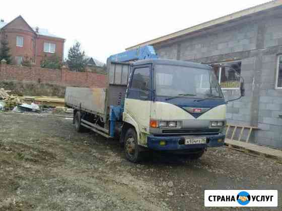 Грузоперевозки, кран борт, услуги грузового борта Иркутск