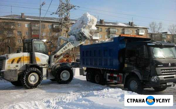Чистка снега, вывоз самосвалы 30.тонн Магнитогорск - изображение 1