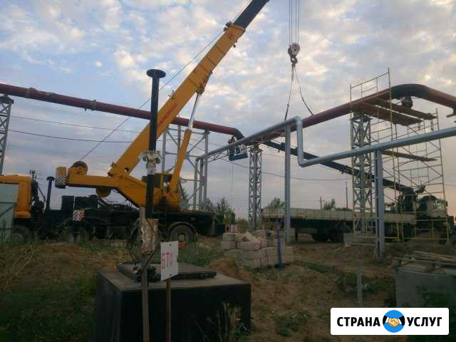 Автокран от 25 тонн для монтажа газопровода Москва - изображение 1