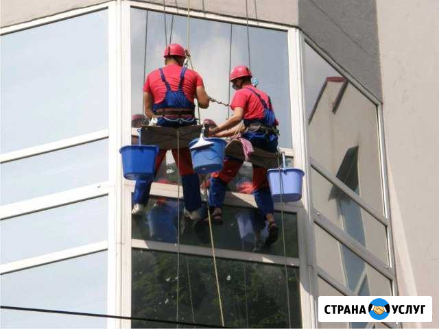 Мойка фасадов, остекления, высотные работы Краснодар - изображение 1