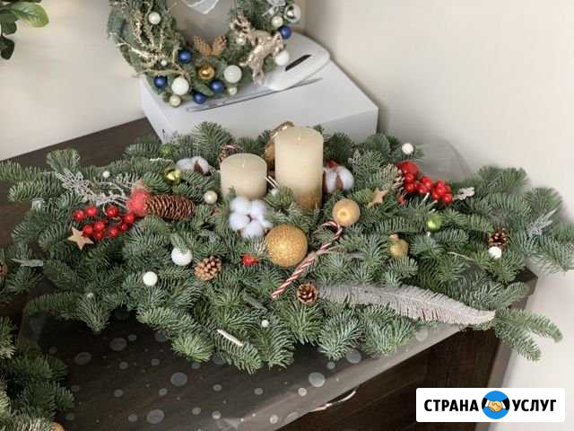 Рождественская композиция со свечами Мосрентген - изображение 1