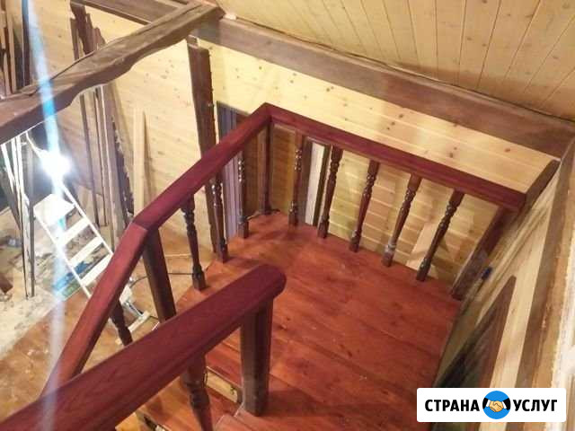 Лесницы деревянные, металические, строительство, р Красноярск - изображение 1