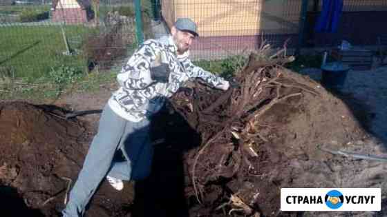 Копка траншей, земляные работы, септик, колодец Калининград